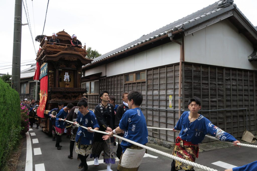 岩滑新田地区平井組神明車