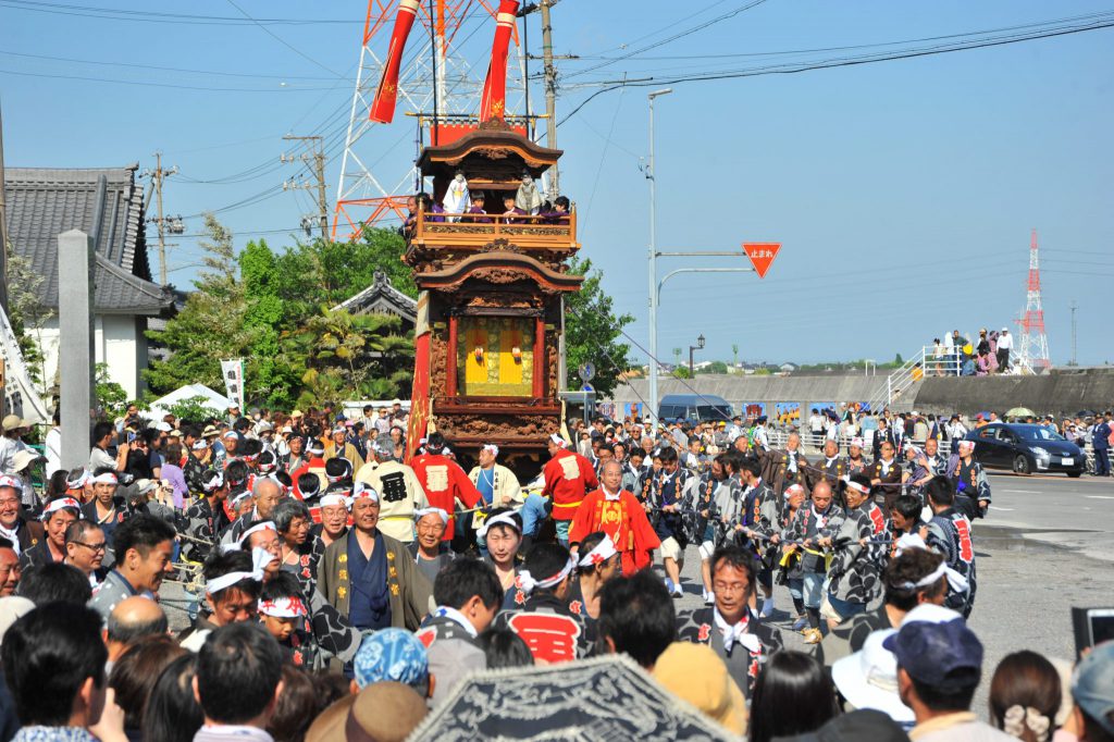 亀崎地区田中組神楽車