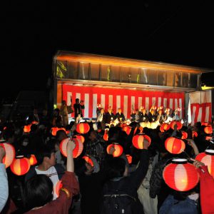 ゴール地点で記念撮影