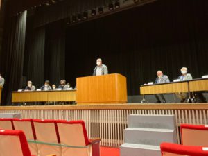 開会の辞 保存会 副会長 榊原慎介