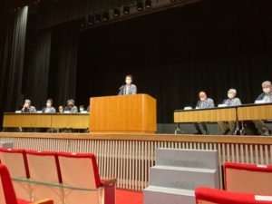 来賓 半田市長 久世孝宏様