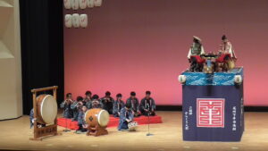 下半田 南組 護王車 二福神(大黒天・恵比寿天と宝船)